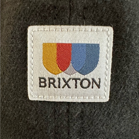 NWT Brixton Alton LP black adjustable strap back cap. Soft poly blend hat O/S - Picture 2 of 6